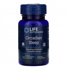 Формула для сна, Circadian Sleep, Life Extension, 30 кап.