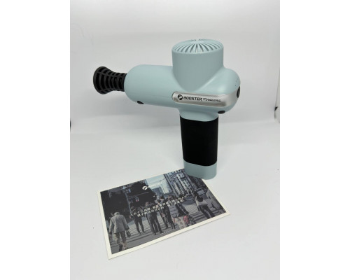 Портативний перкусійний масажер Booster Lightsaber Mini Green з подарунковим кейсом