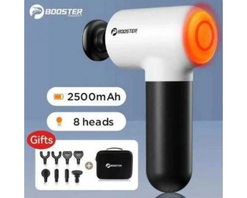 Бездротовий ударний масажер Booster MINI V3 (5 насадок)