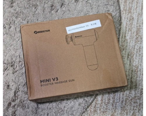 Бездротовий ударний масажер Booster MINI V3 (5 насадок)