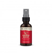 Витамин В-12, усилитель энергии, Vitamin B12 Energy Booster, Dr. Mercola, вкус ежевики, спрей, 25 мл