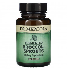 Брокколи ферментированная, Broccoli Sprouts, Dr. Mercola, 30 капсул