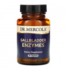 Ферменты, Gallbladder Enzymes, Dr. Mercola, 30 капсул