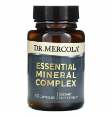 Незаменимые минералы, Essential Mineral, Dr. Mercola, комплекс, 30 капсул