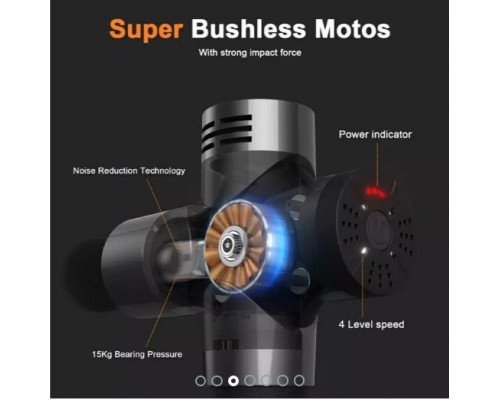 Професійний перкусійний масажер Booster Pro 3 для зняття м'язового болю та відновлення після фізичних навантажень