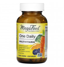 Мультивитамины, One Daily, MegaFood, 1 в день, 90 таблеток
