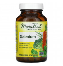 Селен (Selenium), MegaFood, 60 таблеток