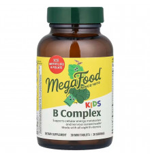 Витамин В, комплекс для детей, Kid's B Complex, MegaFood, 30 таблеток