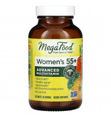 Мультивитамины для женщин 55+, Multi for Women, MegaFood, 120 таблеток