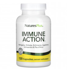 Иммуностимулятор (Immune Action), Nature's Plus, 120 капсул