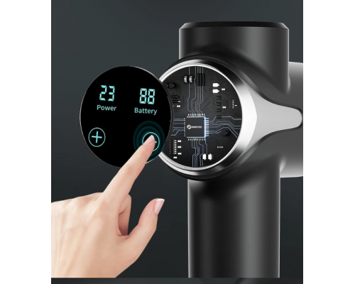 Професійний масажер для глибоких м'язів BOOSTER M2B-E з сенсорним дисплеєм