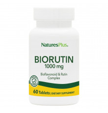 Рутин, Biorutin, Nature's Plus, 1000 мг, 60 таблеток