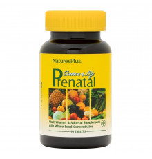 Мультивитамины для беременных, Source of Life Prenatal, Nature's Plus, 90 таблеток