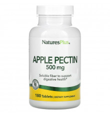 Яблочный пектин, Apple Pectin, Nature's Plus, 500 мг, 180 таблеток
