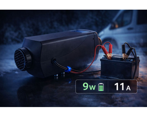 Автономний повітряний обігрівач Bustextil climate GTD-B 5000 на 12 вольт з тепловою потужністю 5 кіловат