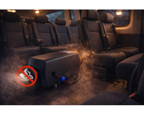 Автономний повітряний обігрівач Bustextil climate GTD-B 5000 на 12 вольт з тепловою потужністю 5 кіловат