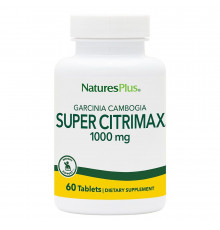Гарциния камбоджийская экстракт, Citrimax, Nature's Plus, 60 таблеток