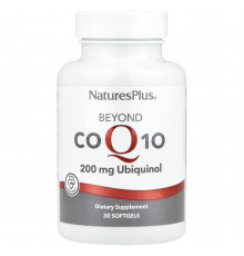 Коэнзим Q10, Beyond CoQ10, NaturesPlus, убихинол, 200 мг, 30 гелевых капсул