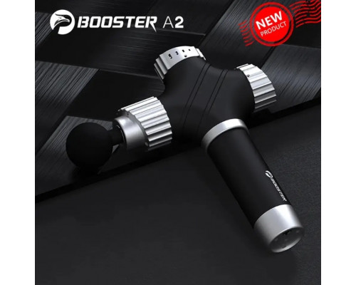Ударний масажний пістолет Booster A2 — перкусійний масажер для глибокого розслаблення та відновлення м'язів.