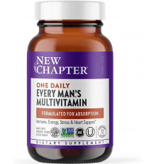 Мультивитамины для мужчин, One Daily Every Man's, New Chapter, 72 вегетарианские таблетки