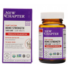 Комплекс для здоровья костей, Bone Strength Take Care, New Chapter, 30 тонких таблеток