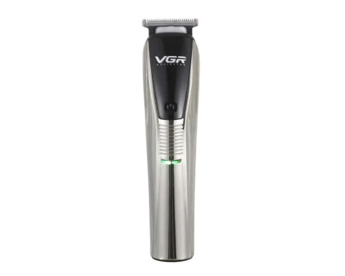 Машинка для стрижки VGR акумуляторна срібло HP-V-029