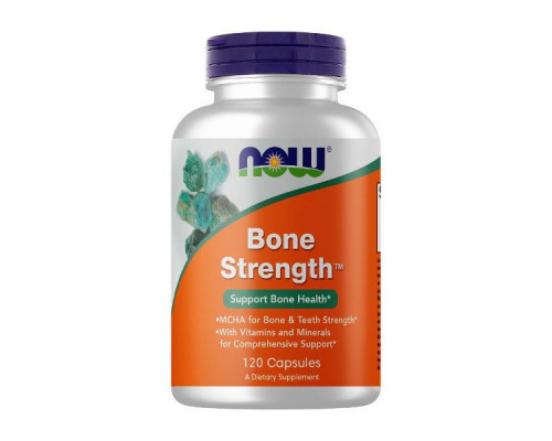 Прочные кости, Bone Strength, Now Foods, 120 капсул