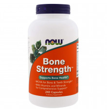 Прочные кости, Bone Strength, Now Foods, 240 капсул