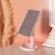 Дзеркало косметичне 21х16 см 16 LED Чорне HP-10-3AP