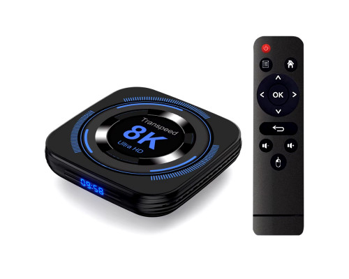 Смарт ТБ приставка Transpeed 8K 4/32Gb