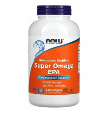 Супер Омега-3, Super Omega EPA, Now Foods, 360 ЭПК/ 240 ДГК, 240 гелевых капсул