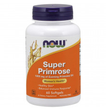 Масло вечерней примулы, Super Primrose, Now Foods, 1300 мг, 60 капсул