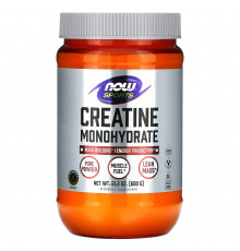 Креатин моногидрат, Creatine Monohydrate, NOW Foods, Sports, 600 г
