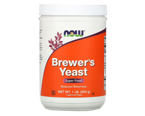 Пивные дрожжи, Brewer's Yeast, Now Foods, Super Food, 454 гр.