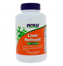 Поддержка печени, Liver Refresh, Now Foods, 180 капсул