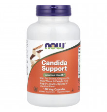 Противокандидное средство, Candida Support, Now Foods, 180 вегетарианских капсул
