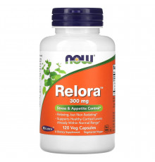 Снижение кортизола, Relora, Now Foods, 300 мг, 120 вегетарианских капсул