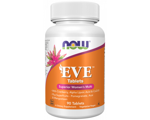 Витамины для женщин Ева, Eve, Women's Multi, Now Foods, превосходный комплекс, 90 таблеток