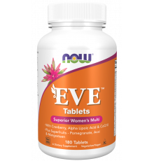 Витамины для женщин Ева, Eve, Women's Multi, Now Foods, превосходный комплекс, 180 таблеток
