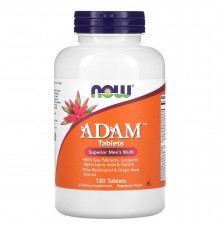 Витаминный комплекс Адам, Adam, Men's Multi, Now Foods, 120 таблеток