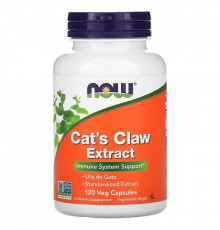 Кошачий коготь экстракт (Cat's Claw), Now Foods, 334 мг, 120 вегетарианских капсул