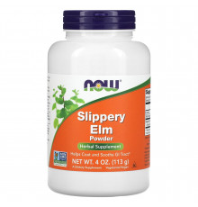 Скользкий вяз (Slippery Elm), Now Foods, порошок, 113 г.