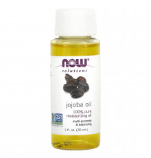 Масло жожоба, Pure Jojoba Oil, Now Foods, Solutions, 30 мл