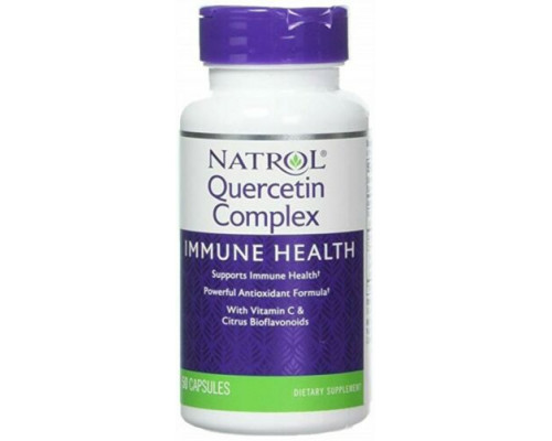 Комплекс с кверцетином, Quercetin Complex, Natrol, 50 капсул