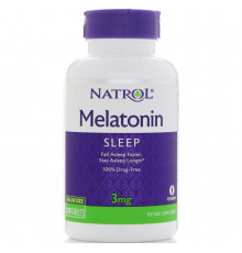 Мелатонин, Melatonin, Natrol, 3 мг, 240 таблеток