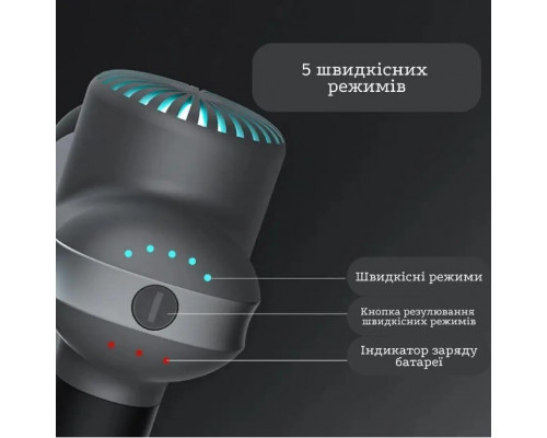 Портативний масажер Booster Lightsaber Mini з кейсом у подарунок.