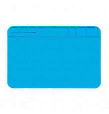 Паяльний термостійкий силіконовий килимок LF-509 blue