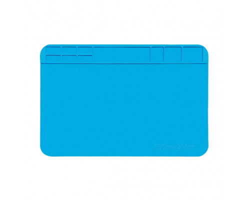 Паяльний термостійкий силіконовий килимок LF-509 blue