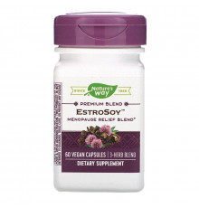 Менопауза (красный клевер, клопогон), Menopause, Nature's Way, 60 капсул