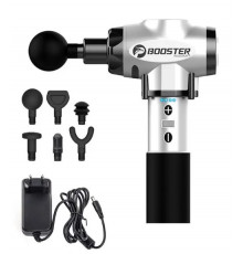 Професійний перкусійний масажер для м'язів Booster E (24V), ударний пістолет зі сталевим корпусом